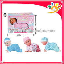 Hot 10 inch BO doll plastic mini baby dolls wholesale